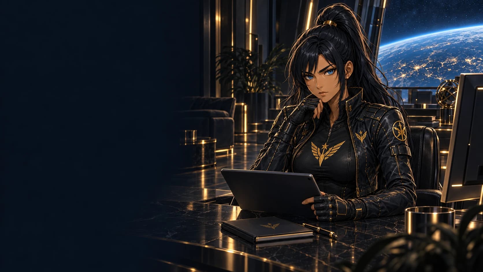 KAÏA dans le desk COF — illustration