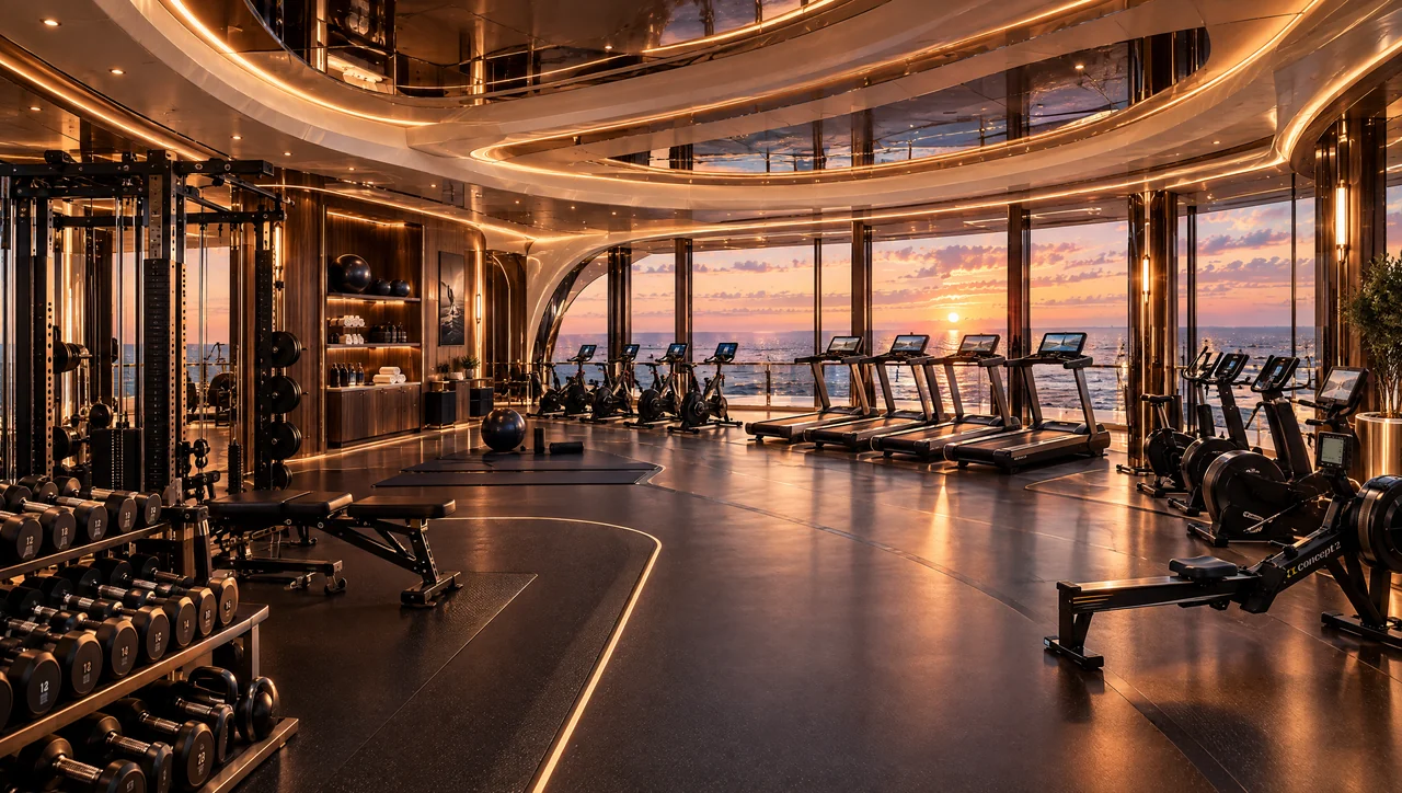 Salle de sport — concept NEXUS COF