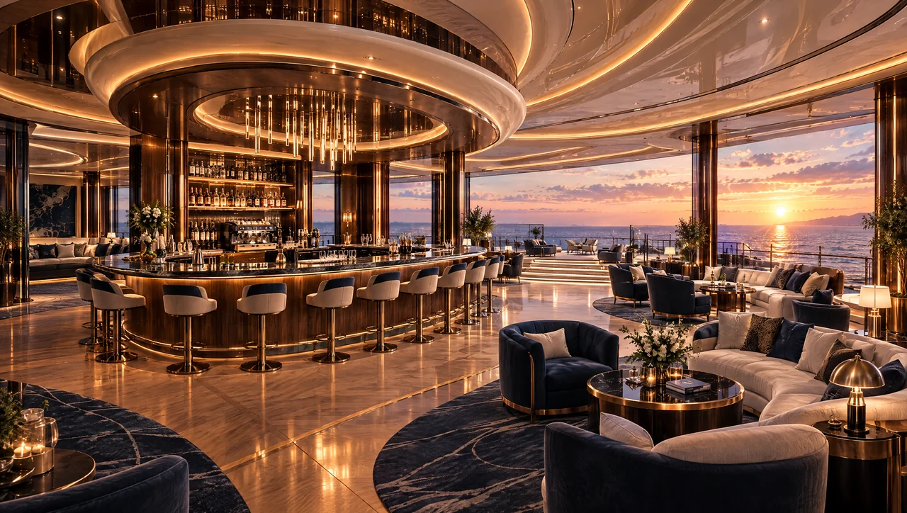 Sky lounge & bar — concept NEXUS COF